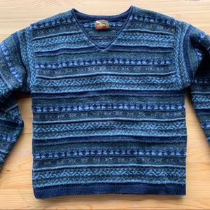 Vintage Alps Fine Apparel v-neck sweater